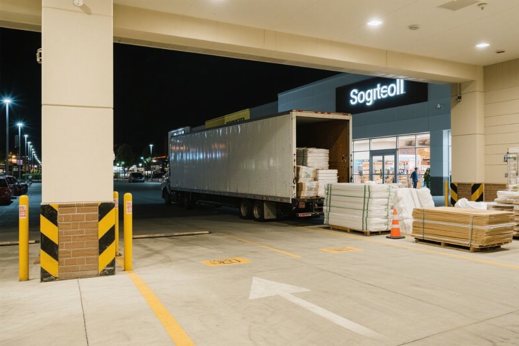 Night delivery services for hardware and building materials in Ipoh